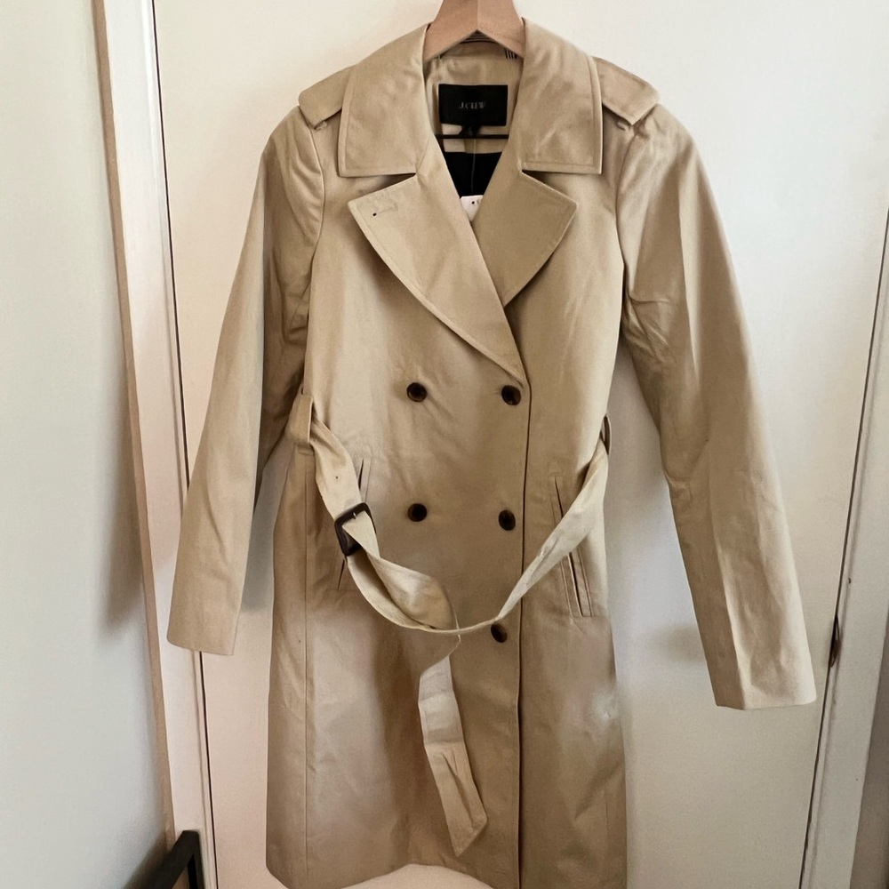 J Crew Icon Trench Coat NWT